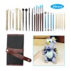 24 in 1 Pottery & Clay Sculpting Tools with Assorted