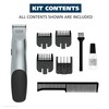 Wahl Groomsman Battery Operated Facial Hair Trimmer for Beard &