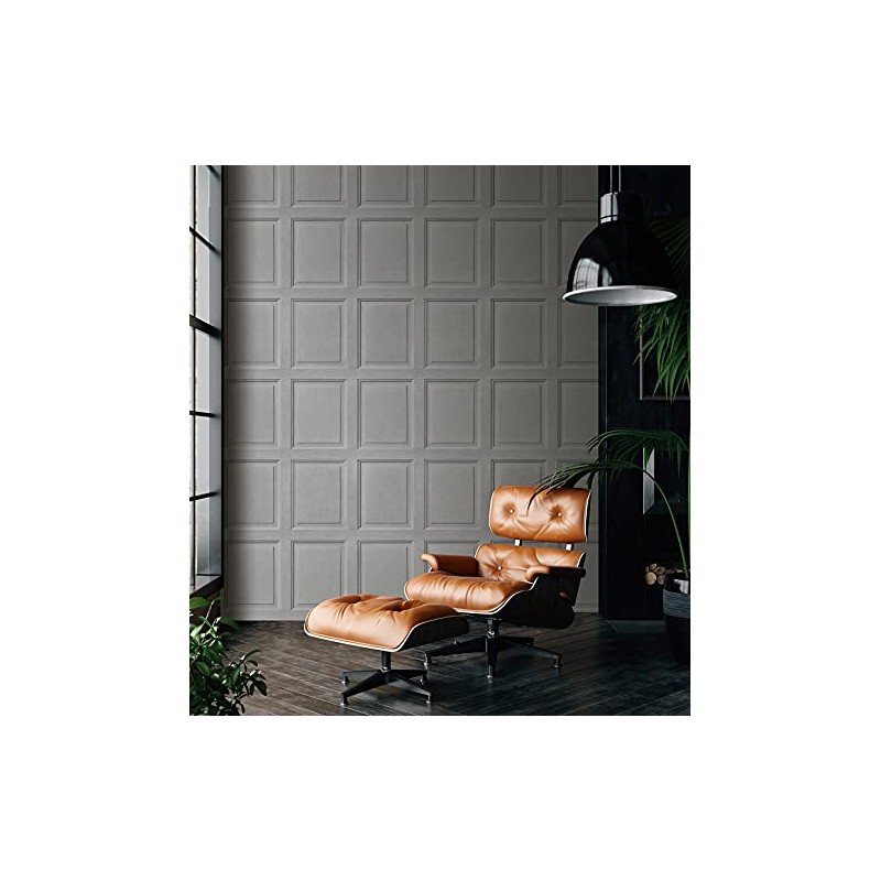 Exclusive New Glamour Modern Wood Panel 3D Effect Wooden Panelling