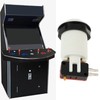 VGOL 2-teiliger Arcade-Spiel-Startknopf 1p 2p Spieler-Druckknopf mit Mikroschalter