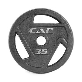 CAP Barbell 2-Inch Olympic Grip Plate, 35-Pounds