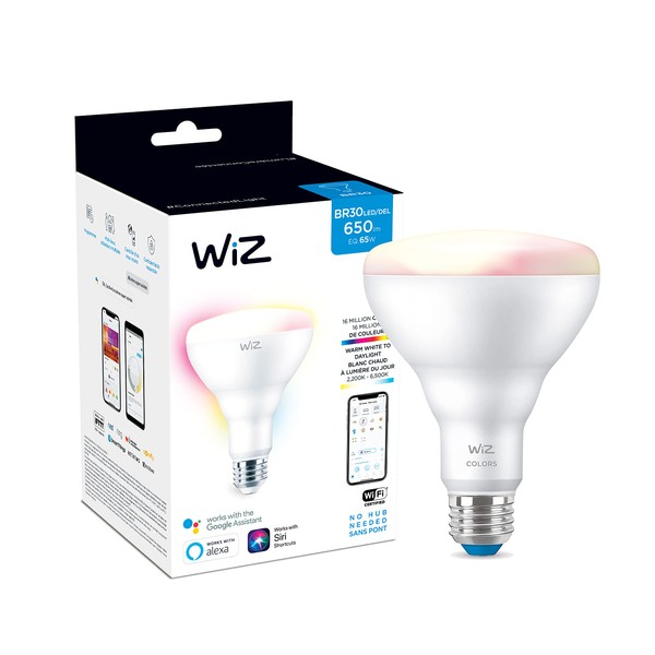 WiZ 65W BR30 WiFi Full Color & Tunable White