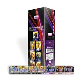 Incienso 7 Arcangeles 120 varitas Darshan - Hecho en India