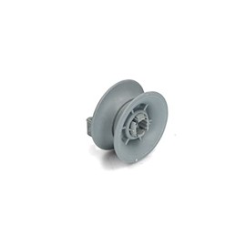 daniplus 1 x Basket Roller for Dishwasher Upper Basket Compatible with BSH Bosch Siemens, Bauknecht, Whirlpool - 611666, 165313