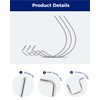 20 PCS Picture Hangers, Heavy Duty Drywall Hooks for Hanging,