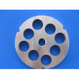 Smokehouse Chef Meat Grinder Plate Disc 100% Stainless Steel size #32 x 3/4 in.