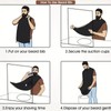 Men's Beard Shaving Cape, 4 Counts/set Beard Care Cleansing Tools,