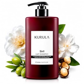 Champú voluminizador para cabello graso y encrespado - Champú de aceite de camelia y macadamia para mujeres y hombres - Cuidado del cabello hidratante