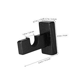 TOKIDNY 1 Pair Hockey Stick Holder Hockey Stick Display Stand Hanger Hockey Stick Wall Mount System Hockey Stick Organiser Hockey Stick Rack Hockey Stick