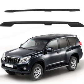 OCPTY Roof Rack Side Rails for Toyota Prado 2003-2009 Luggage Racks Rooftop Cargo Carrier Bag Luggage Kayak Canoe Bike Snowboard Skiboard