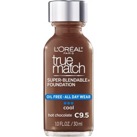 L’Oréal Paris L'Oreal Paris Makeup True Match Super-Blendable Liquid Foundation, Hot Chocolate