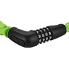 ABUS Uni, bicycle lock, green (lime), 75 cm