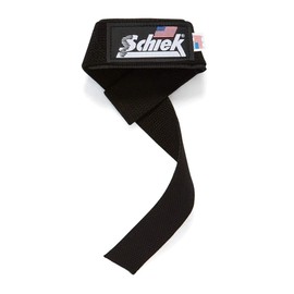 Schiek Sports, Inc. Basic Padded Lifting Straps in Black