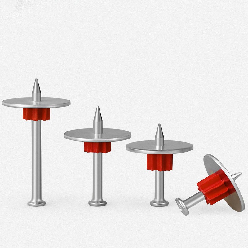 MyyYiTar 100 pcs 3" Powder Actuated Fasteners Round Nails .30"