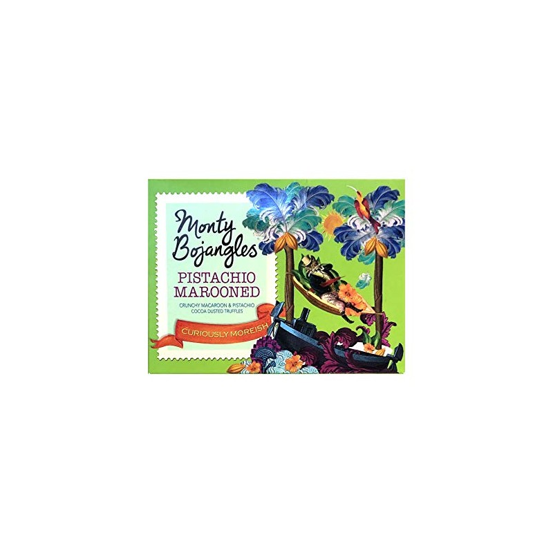 Monty Bojangles Pistachio Marooned Cocoa Dusted Truffles, 2 x 150g