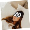 Vaguelly Sleep Mask Plush Eye Mask for Deep Sleep Breathable
