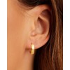NECOCY 6 Pairs Chunky Gold Hoop Earrings Set for Women