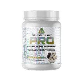 Core Nutritionals Pro Sustained Release Protein Blend, Digestive Enzyme Blend, 25G Protein, 2G Carb, 26 Servings (Cookies N Cream)
