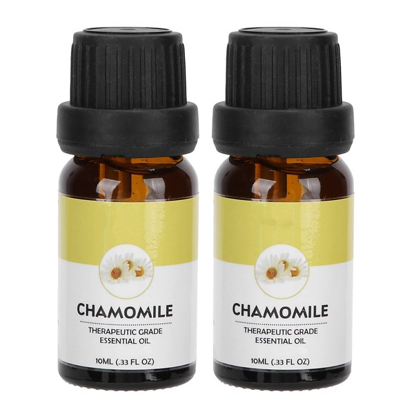10 ml Essential Massage Oil, Pressure Relief Plant, Moisturising Soothing Aroma Oil, Essential Flower Oil of Pure Organic Plant (Chamomile)
