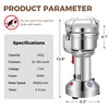 LEEVOT Grain Mill 300g Commercial Spice Grinder Electric 1200W Stainless