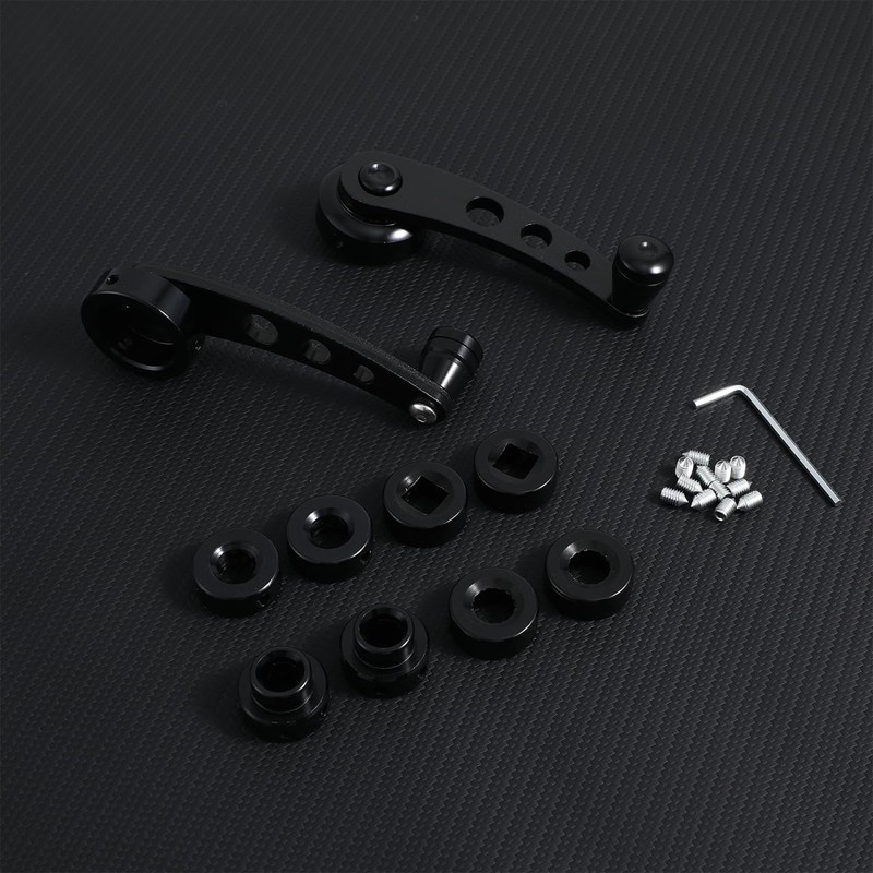 ULTECHNOVO Aluminum Alloy Car Window Riser Handle, Universal Window Crank