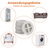 ECENCE Vibration Damper Washing Machine Set of 4 Vibration Damper