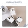 LALAFINA Airless Pump Jars, 15 ML 2 Pack Empty Cosmetic