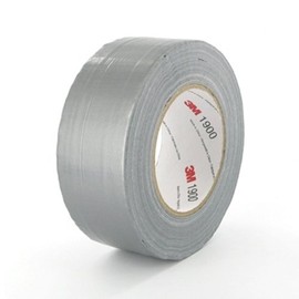 3M 3M 1900 Value Duct Tape Silver-Grey Duct Tape for all Repairing, Labelling and Sealing Jobs, 50 mm x 50 m, 1 x Roll of Duct Tape