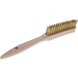 OSBORN Hand Wire Brush 2 Rows Brass
