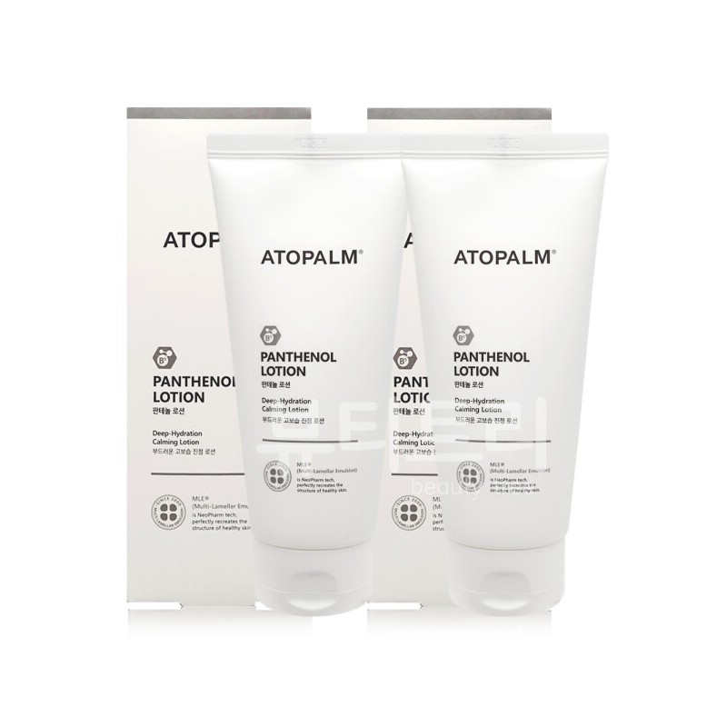 Atopalm Panthenol Lotion 180ml + 180ml / 아토팜 판테놀 로션