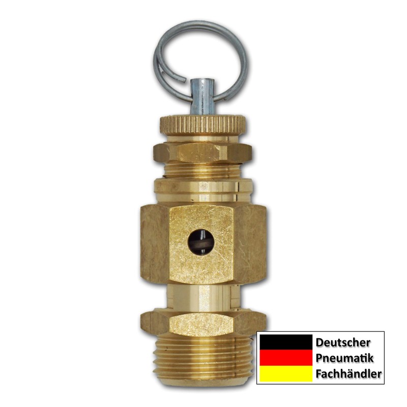 Adjustable Safety Valve 1/2 Inch 8-12 Bar (Not Component Tested)