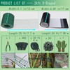 DIY Moss Poles Plastic Monstera Plant Support Self Watering Plant