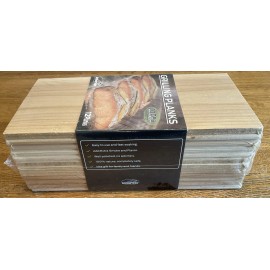 GrillingPlanks 12 Grilling Cedar Planks for Grilling Salmon, Fish, Meat & Veggie 5.5” X 11”