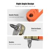 Right Angle Phillips Magnetic Screwdriver for Awkward Spaces, Ancable 1/4”