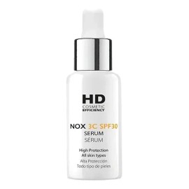 HD Cosmetic Nox 3C SPF30 Sérum 30 ml Con Vitamina C Iluminador Antiedad Protección Solar Apariencia Piel Luminosa Uso Diario