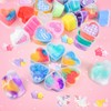 24 Pack Valentines Day Gift with Slime, Heart Bulk Slime