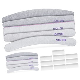 Baluue 20pcs Nail Buffer Blocks and Polishing Files for Manicure Multi-shape Nail Art Tools for Natural and Lightweight Sponge Material Manicure Supplies