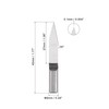 sourcing map Wood Engraving Bit Solid Carbide 6mm Shank, 30