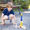 PLAYSTEM Outdoor Water Rocket Physics Learning Set - Toy for