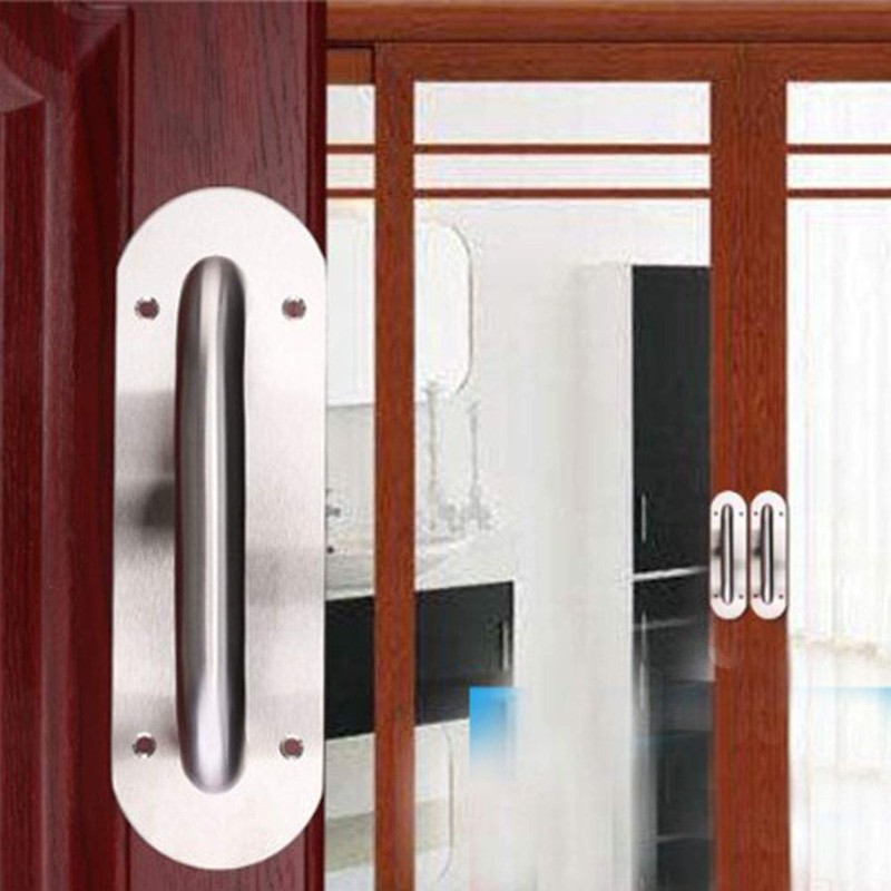 Sliding Door Handle, Tiberham Heavy Duty Stainless Steel Pull Push