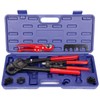 iCrimp Angle Head PEX Crimping Tool Kit for 3/8,1/2,3/4,1-inch with