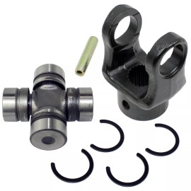 Caltric Rear Prop Shaft Yoke W/U-Joint For Polaris Ranger 500 4X4 2004