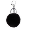 Unpafcxddyig Pom Pom Keychain Artificial Fur Ball Keychains Fluffy Tote