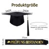 QIMMU Exam Passed Sash, Graduate Hat, Academic Hat, Bachelor Graduation