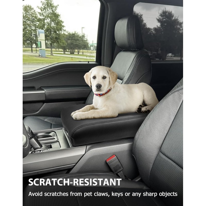 Eaglecover Center Console Cover for 2021-2026 Ford F150 Accessories, Vinyl