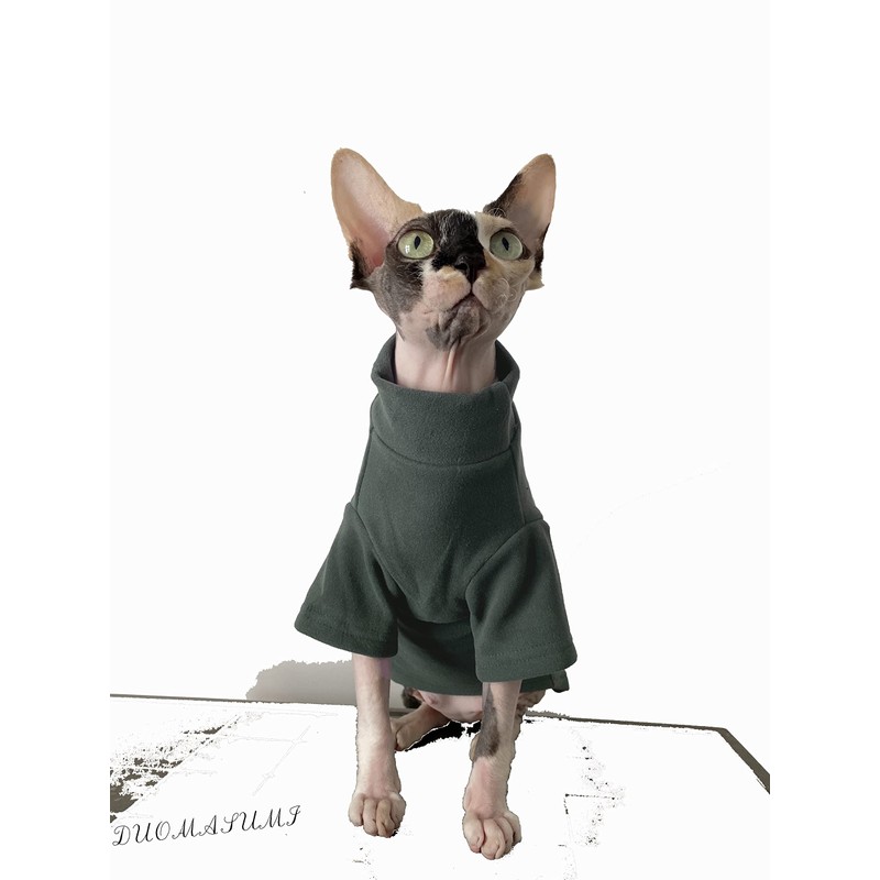 DUOMASUMI Sphynx - Ropa interior térmica cálida para gatos sin
