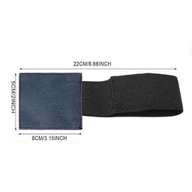 rockible 2 Pieces Pitcher's Training Belt Softball Gear Portable Soft Soft Ball Training Tool for Pitch Practice Fit Youth and Adults