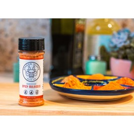 Dragon Island Spice - Spicy Molasses Seasoning | BBQ Seasoning, Pork Rub, Sweet & Spicy Spice Blend, Vegetable Seasoning, Rub For Smoker