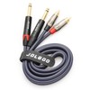 JOLGOO RCA to 1/4 Cable, Dual RCA to Dual 1/4