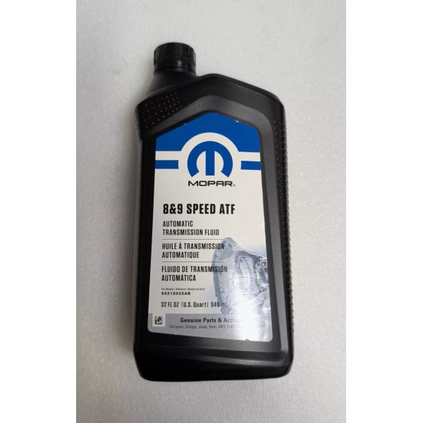 Mopar GENUINE OEM Mopar 8&9 Speed ATF Fluid MULTIPACK 1-Qt
